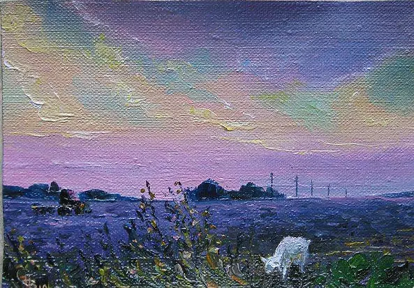 Nikolay Vedmid - autumn evening