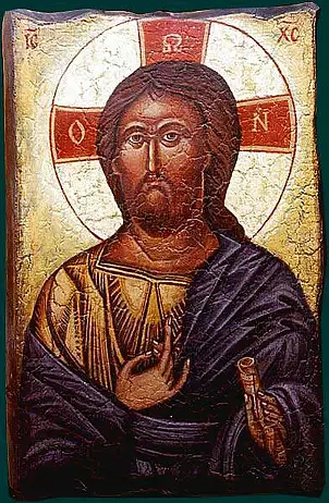 Tadeusz Zieliński - Icon - Jesus Christ Ohrid