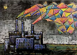   - Jeszce smoke stacks ..