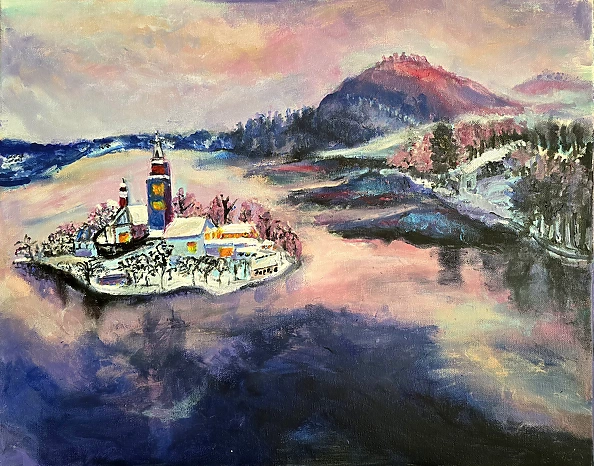 Krystyna Mościszko - Lake Bled Slovenia