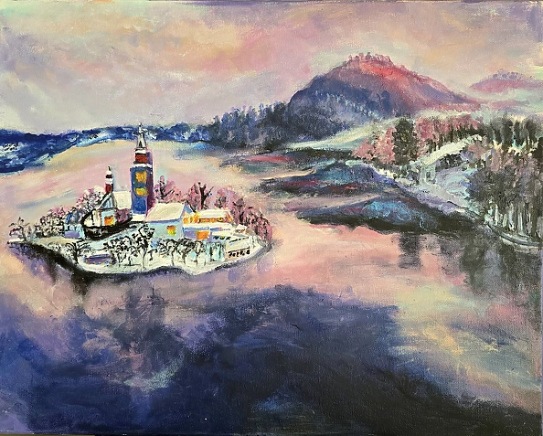 Krystyna Mościszko - Lake Bled Slovenia
