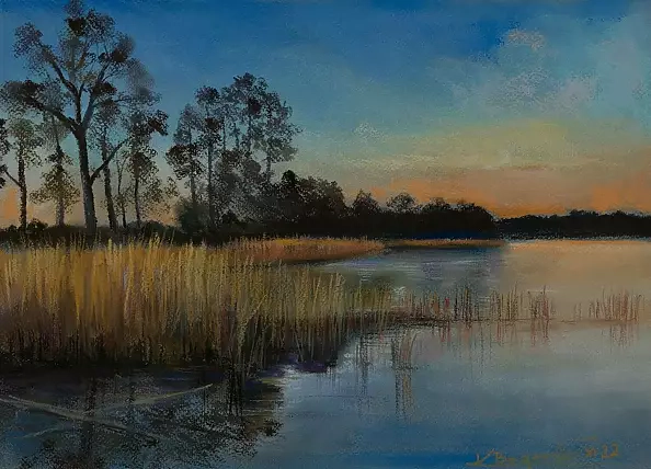 Krzysztof Bagorski - Lake Borzechowskie Wielkie. Kociewie.