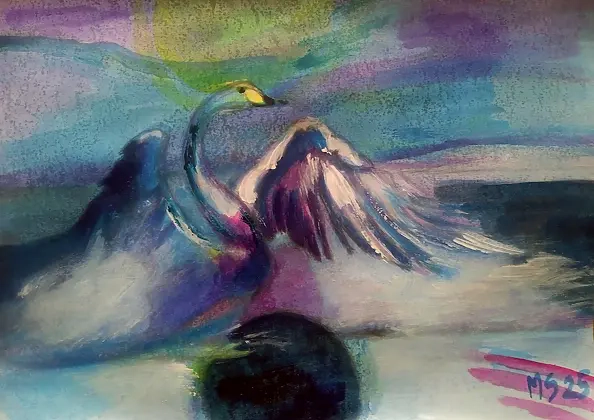 Marzena Salwowska - Jezioro Łabędzia