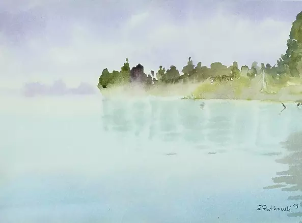 Zdzisław Rutkowski - Jezioro Serwy