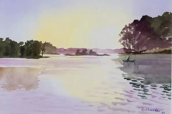 Zdzisław Rutkowski - Jezioro Studzieniczne 