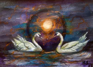 Marzena Salwowska - Swan Lake before dawn