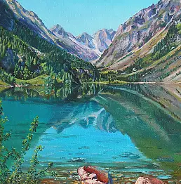 Aksana Vaitsekhovich - Lake France