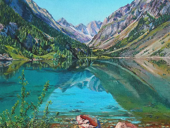 Aksana Vaitsekhovich - Lake France