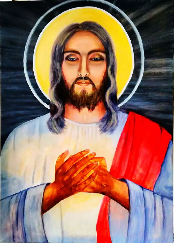 Anna Maria Modrzejewska - "Jesus with Light"