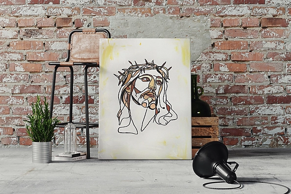 Rafał Kulik - Jezus, portret nr 3