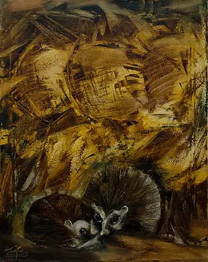 Simakov Vladimir - Jeżyki dry leaves