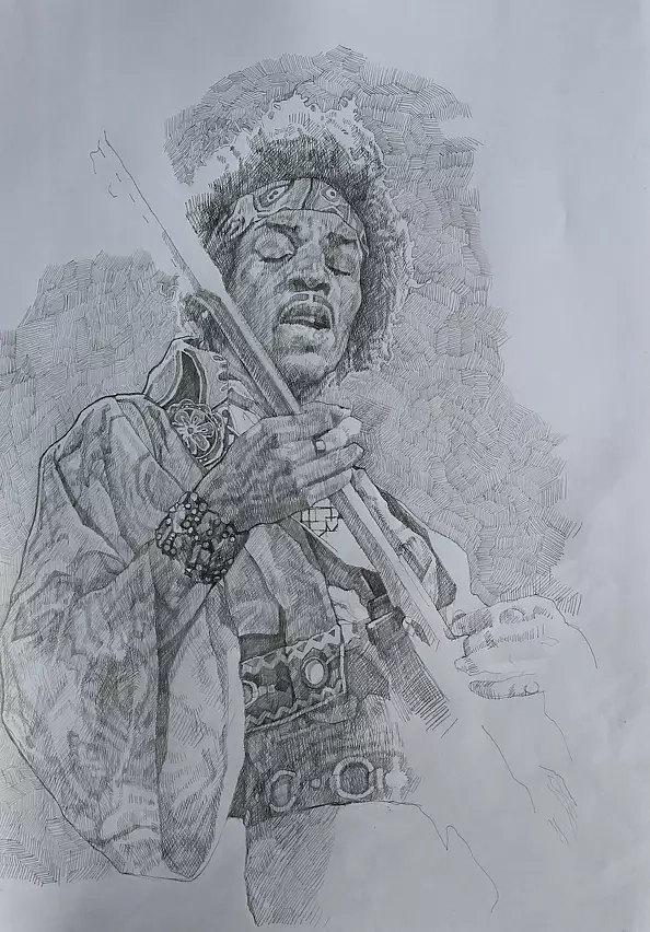 Grzegorz Mioduszewski - Jimi Hendrix