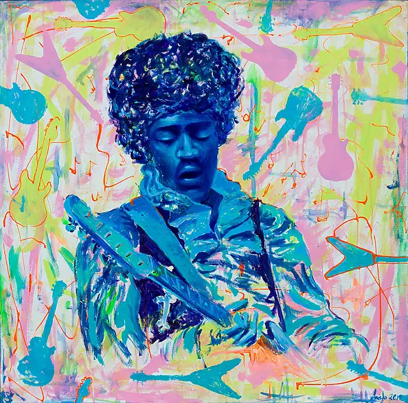 Mariusz Krzysztof Aniśko - Jimi Hendrix