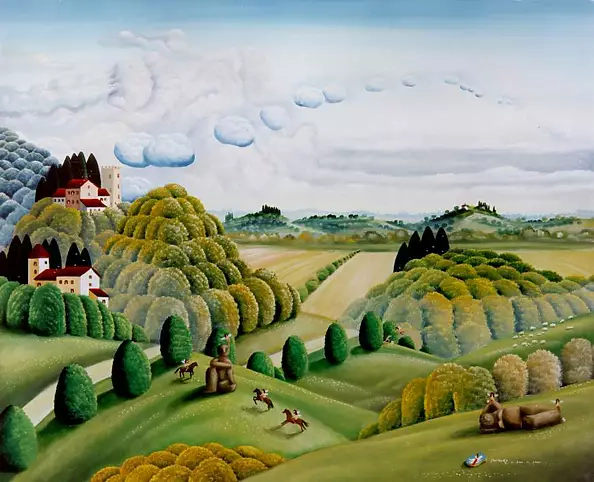 Lucio Gatteschi - Pleasant thought n.28