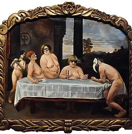 Tomasz Głażewski, Jurry, Масляная картина, Акрилова картина - холст, 120 x 100
