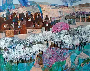 Alicja Słaboń Urbaniak - Already flourishing blackthorn