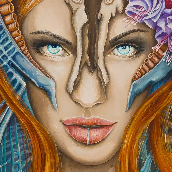 Urszula Świtaj, K.2, Oil painting - canvas, 60 x 80