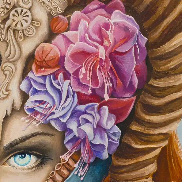 Urszula Świtaj, K.2, Oil painting - canvas, 60 x 80
