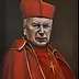 Damian Gierlach - Stefan Cardinal Wyszynski portrait oil painting GIERLACH D.