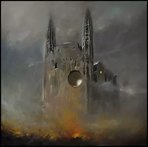 Damian Gierlach - KATEDRA pejzaż fantasy surrealizm na motywie Beksińskiego