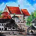 Radosław Popek - KAZIMIERZ - painting 50x40 cm