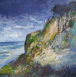 Dariusz Bożyk, Я KLIF, Масляная картина - холст, 80 x 60