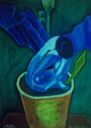 Wiesław Sawicki - WOMAN FLOWER