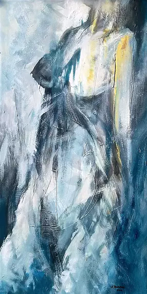Łukasz Dziedzic - WOMAN IN A BLUE