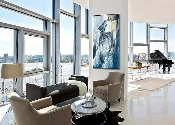 Łukasz Dziedzic - WOMAN IN A BLUE