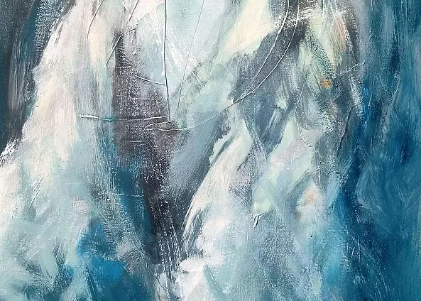 Łukasz Dziedzic - WOMAN IN A BLUE