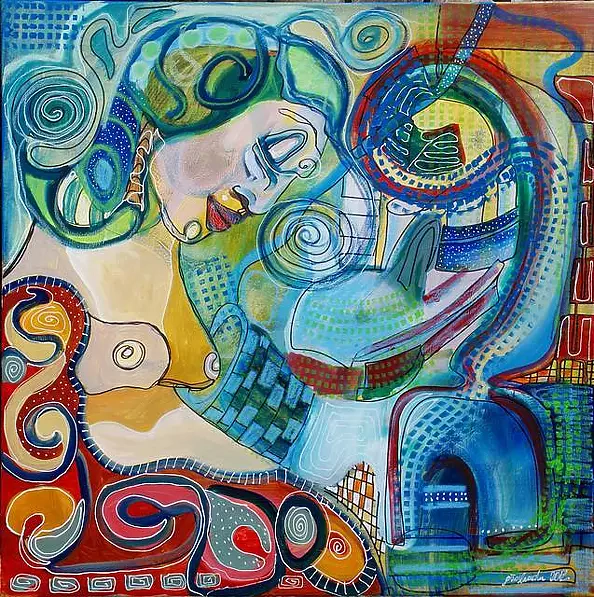 Magdalena Głoskowska Drytkiewicz - WOMAN WITH A CAT