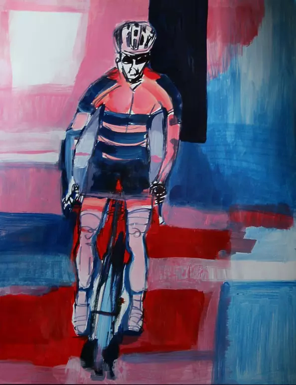 Mariola Paulina Żylińska Jestadt - KOLARZ W CZERWIENI