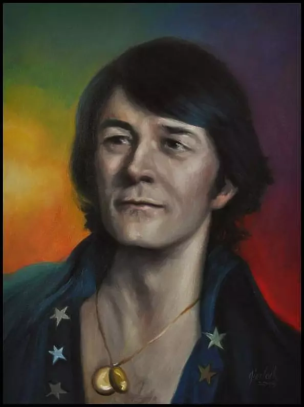 Damian Gierlach - KRZYSZTOF KLENCZON 30x40cm portret olejny Damian Gierlach