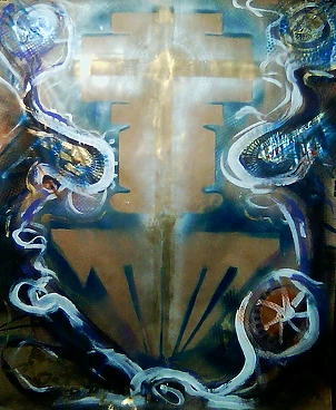 Janusz Wosiek - KRZYŻ ZAKOTWICZONY