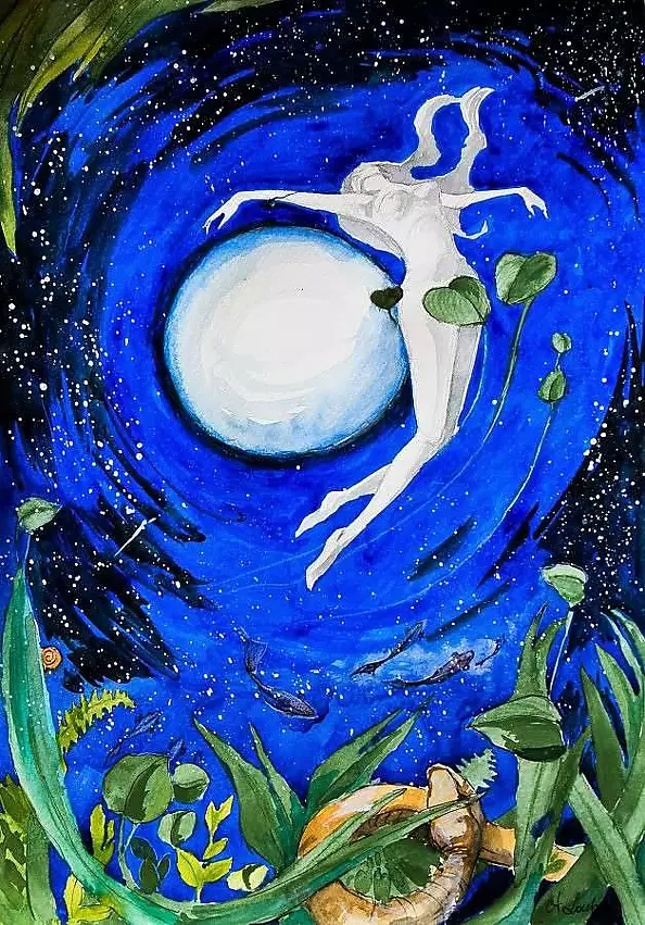 Adriana Laube - THE MOON WOMAN POWER