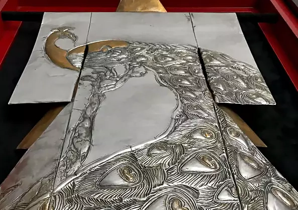 Anna Godlewska - KUJAKU - PAW  Kimono ślubne