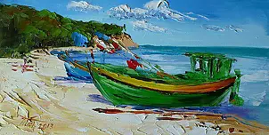 Dorota Łaz - KUTRY NA PLAŻY