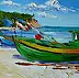 Dorota Łaz - Boats ON THE BEACH