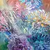Anna Borcz, FLEURS DE SÉVILLE, Peinture à l'huile - toile, 75 x 95