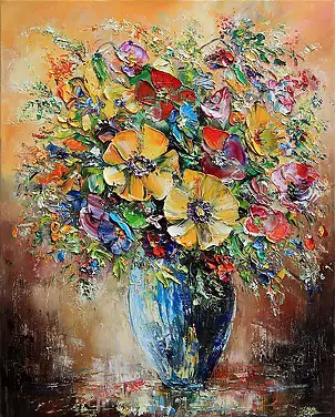 Radosław Popek - FLOWERS IN A VASE
