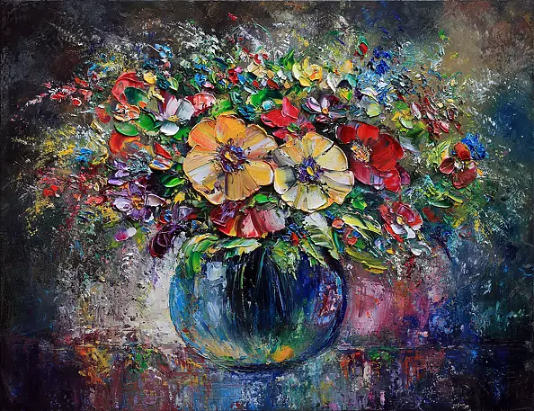 Radosław Popek - FLOWERS IN A VASE