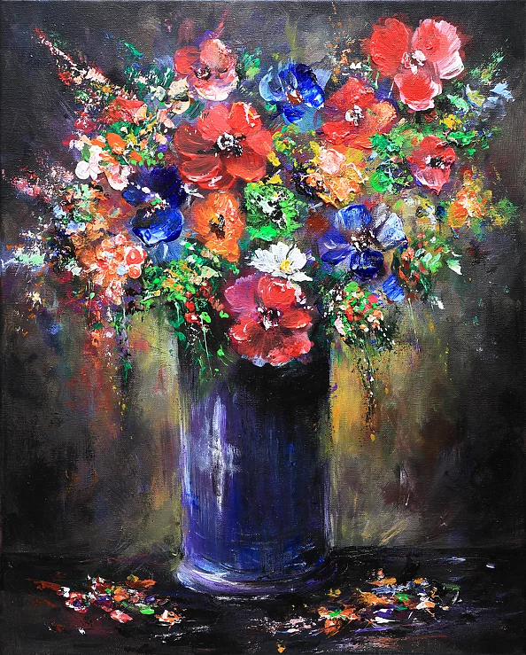 Radosław Popek - KWIATY W WAZONIE