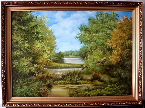 Vitali Rusko - Ducks in the swamp