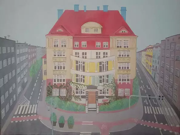 Aleksandra Gaweł Krajska - Tenement house on ul. Poniatowski