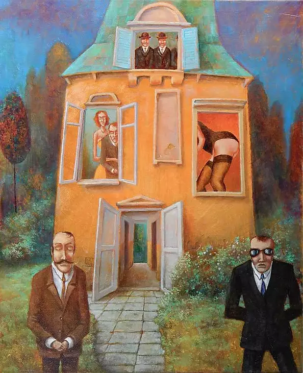 Wiktor Najbor - Kamienica obłożona ochronom