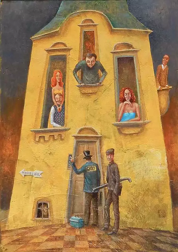 Wiktor Najbor - tenement yellow