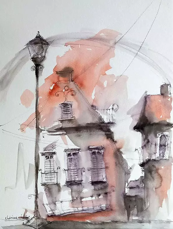 Adriana Laube - "Tement houses"