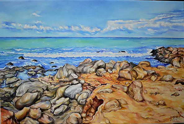 Zenon Gleń - Rocky shore