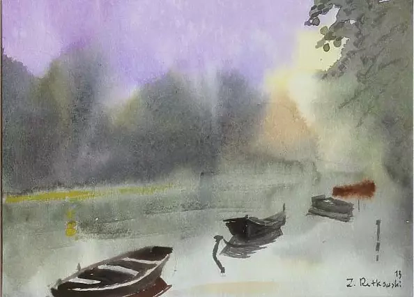 Zdzisław Rutkowski - Kanał Bystry w Augustowie