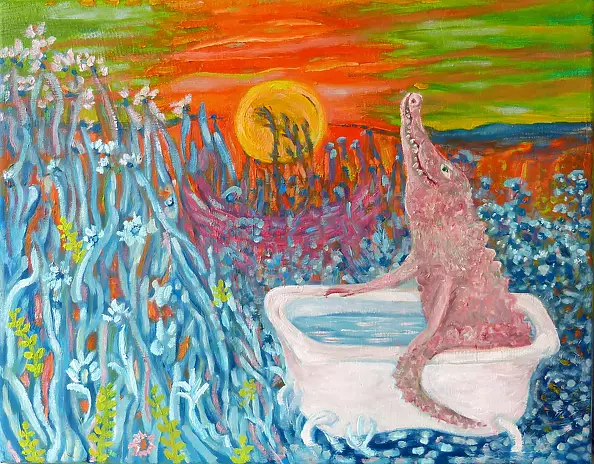 Elżbieta Goszczycka - Sun bath